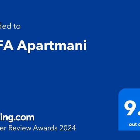 סובוטיקה Alfa Apartmani מראה חיצוני תמונה